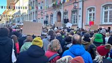 Demo für Menschlichkeit und Gerechtigkeit in Waldshut