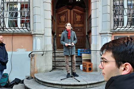 Quelle: Regine Born Demo für Menschlichkeit und Gerechtigkeit in Waldshut